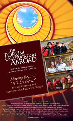 Forum on Education Abroad