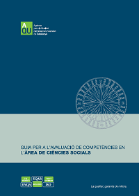 Portada de la Guia per a l'avaluació de competències en l'àrea de Ciències Socials