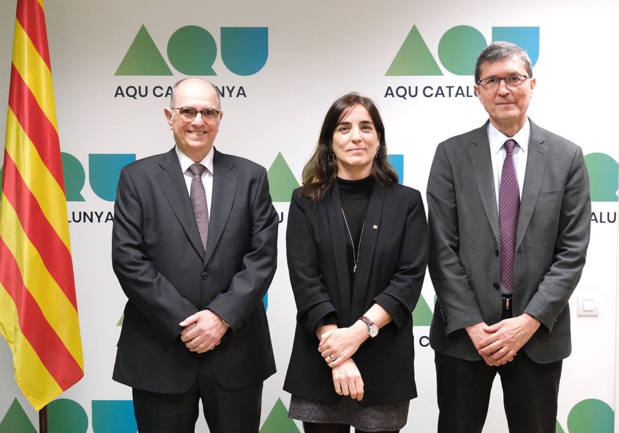 La consellera de Recerca i Universitats visita AQU Catalunya